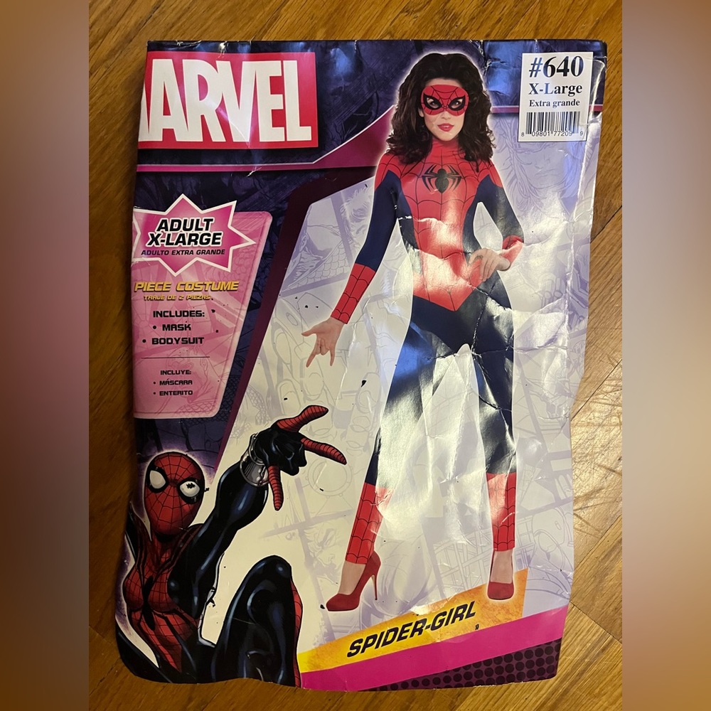 Marvel Spider-Girl Costume - Red and Black XL